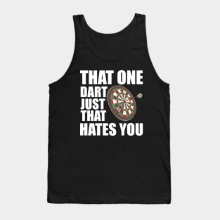 Darts Player - That one dart just that hates you Tank Top